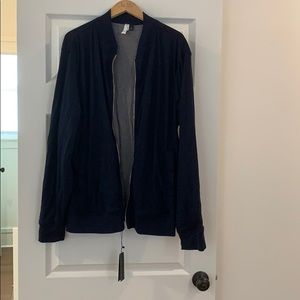 Banana Republic full zip reversible sweatshirt